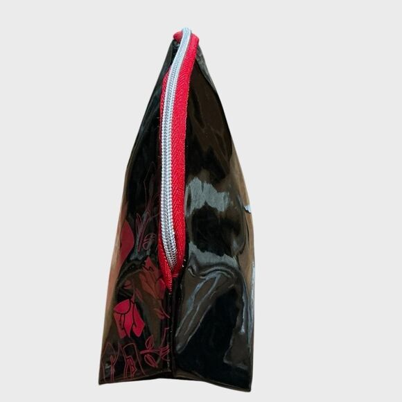 Lancôme 3for20 Patent Floral Makeup Bag Pouch Case - Picture 5 of 10